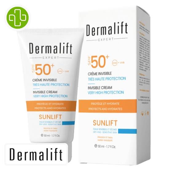 DERMALIFT SUNLIFT CREME INVISIBLE PS 50ML 50SPF